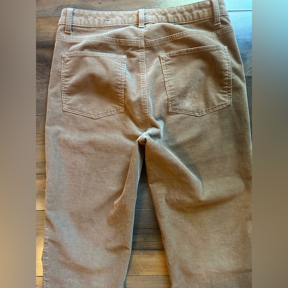 Talbots High-Waist Straight-Leg Corduroy Pants | Size 6 | (Read Description) - Picture 6 of 7
